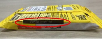 Food Recall Nestle USA Chocolate Chip Cookie Dough - recalled due to potential presence of wood fragments Nestlé... photo #2