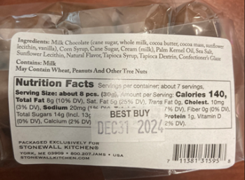 Food Recall Stonewall Kitchen Peanut Butter Maltballs - recalled due to allergens Stonewall Kitchen of York, Mai... photo #2