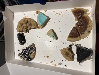 Consumer Review - Food Safety Crumbl Cookies - Rock Row, Rock Row, Westbrook, Maine, USA I am so sick in the middle of the night w... photo #2