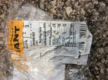 Consumer Review - Food Safety GIANT, Cumberland Parkway, Mechanicsburg, PA, USA I cannot tell for absolute certainty but the ingre... photo #3