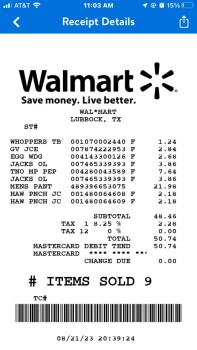 Consumer Review - Food Safety Totino’s, Walmart Supercenter, West Loop 289 Access Road, Lubbock, TX, USA Today, ate pizza last nig... photo #4