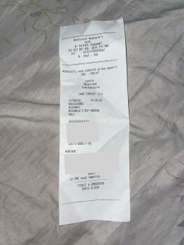 Consumer Review - Food Safety McDonald's, Avenue de Fès, Salé, Maroc 23 août 2023 vers 14h nous avons prit un Menu duo de mcdonald... photo #2