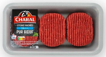 Food Recall Charal Fresh minced steaks 5% fat - recalled due to E. Coli O103:H2 RappelConso announced the recall... photo #2