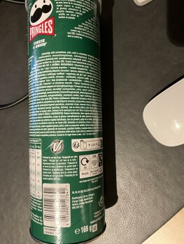 Consumer Review - Food Safety Pringles, Coccinelle Supermarché, Bamako, Mali Thursday August 23. In Bamako, Mali while working for... photo #2