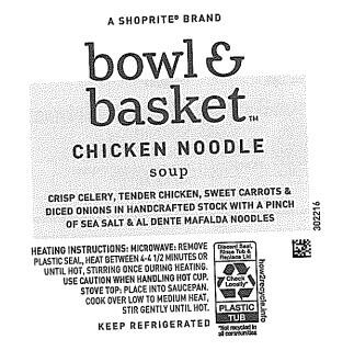 食品召回 ShopRite Bowl & Basket Chicken Noodle Soup - Public Health Alert due to Allergen The FSIS has issued... 照片 #2