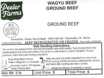 Food Recall Dean & Peeler Meatworks fresh ground beef product - recalled due to E. Coli O157:H7 The FSIS announc... photo #2