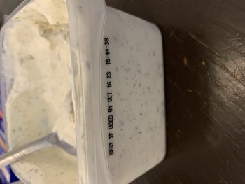 Consumer Food Safety Report Buttermilk Ranch Dip, Kroger, West 30th Street, Connersville, IN, USA Private Selection Buttermilk R... photo #2