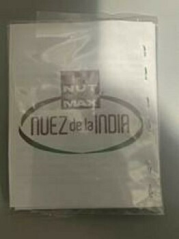 Rappel d'aliments NUT DIET MAX Nuez de la India Seeds and Capsules - recalled due to health risk-contain cardiac glyco... photo #3