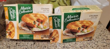Consumer Food Safety Report Marie Callenders chicken pot pie, Sam's Club, Fort Meade, FL, USA We purchased a 8 pack box of Marie... photo #3