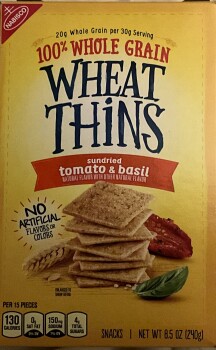Consumer Review - Food Safety Wheat Thins, Walmart Neighborhood Market, Main Street, Dunedin, FL, USA I ate tomato basil wheat thi... photo #2