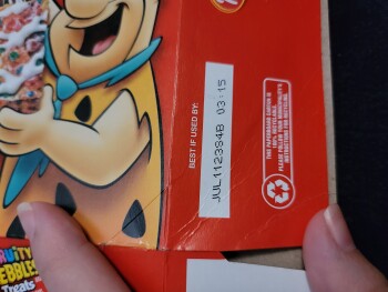 Consumer Review - Food Safety CVS, Dutch Elm Drive, Altamonte Springs, FL, USA Bought a box of Fruity Pebble Treat bars and within... photo #2