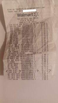 Consumer Review - Food Safety Walmart Supercenter, North Tryon Street, Charlotte, NC, USA I bought a 2 Cobb Salads 9/5/2023. Me &... photo #2
