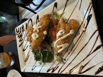 Consumer Review - Food Safety Monica's Trattoria, Prince Street, Boston, MA, USA Fried Zucchini Flower Appetizer
Last night at ap... photo #2