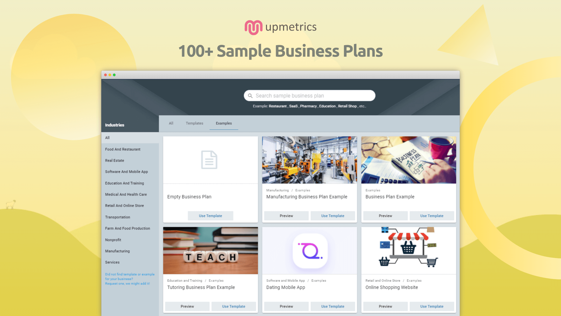 Business Plan Templates Business Plan Templates