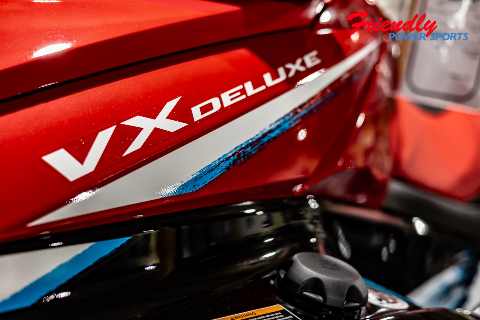 2026 YAMAHA VX DELUXE-BLACK/TORCH RED
