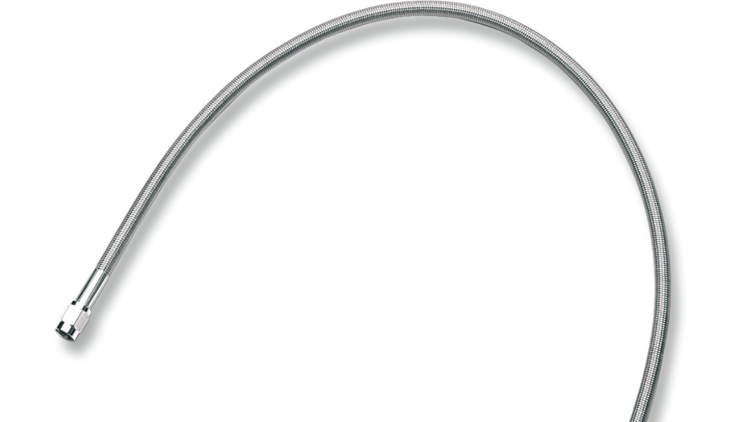 BRAKE HOSE STAINLESS 11"