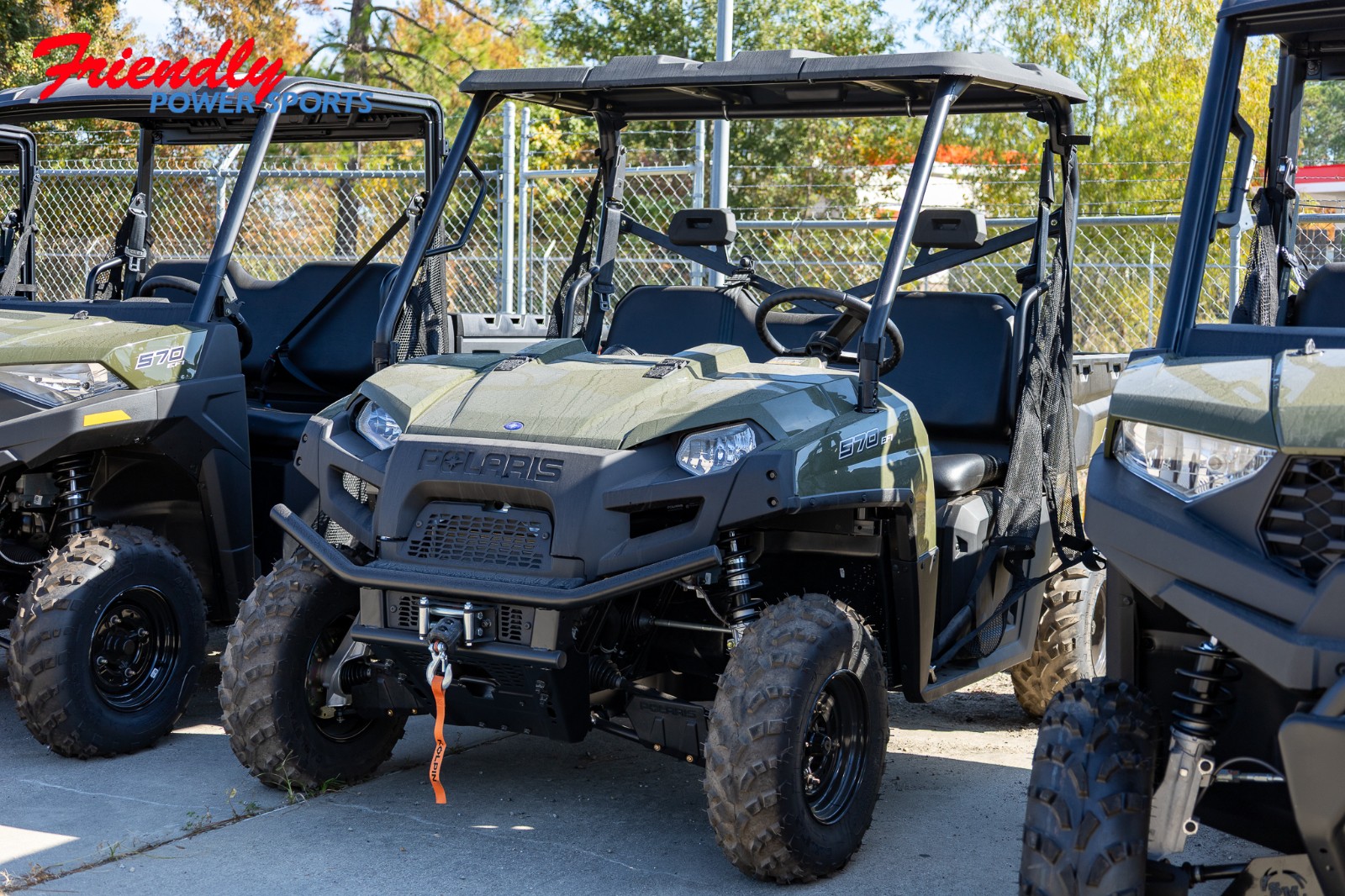 2025 POLARIS RANGER 570 FULL-SIZE - SAGE GREEN Base