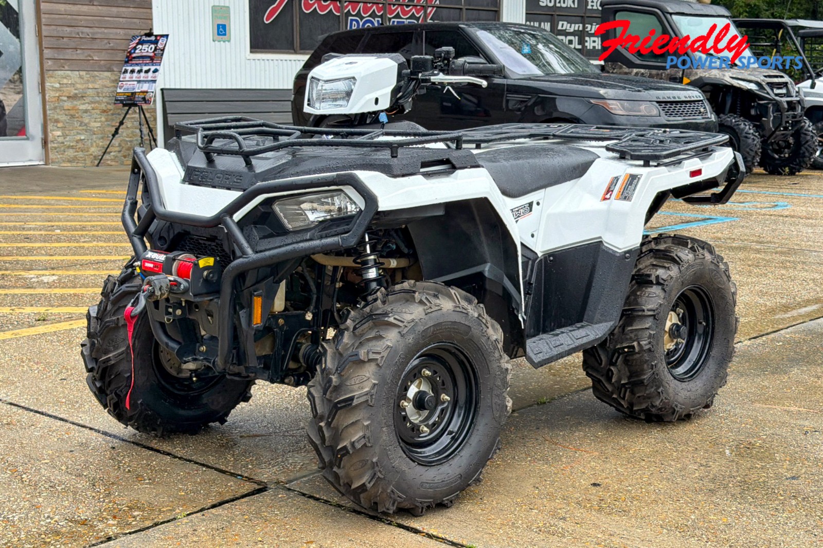 2023 POLARIS SPORTSMAN 570 UTILITY HD - WHITE LIGHTNING