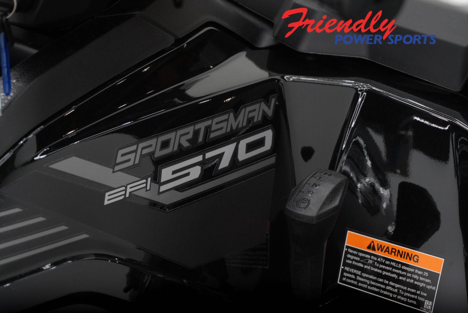 2026 POLARIS SPORTSMAN 570 TRAIL ONYX BLACK