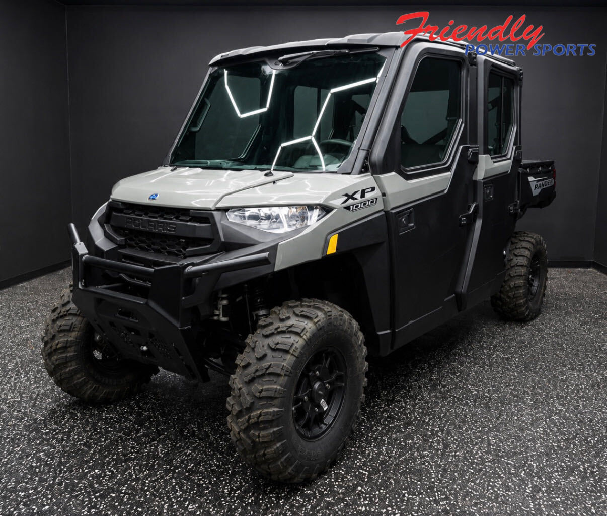 2027 POLARIS RANGER CREW XP 1000 CAB - AVALANCHE GRAY