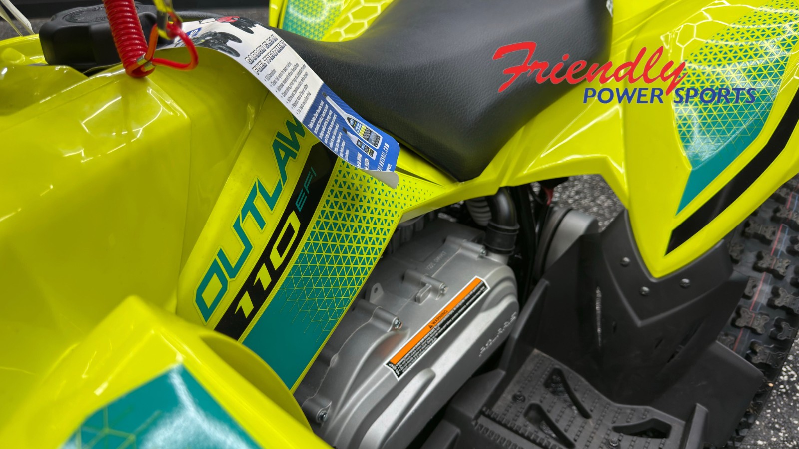 2027 POLARIS Outlaw 110 EFI - Lime Squeeze