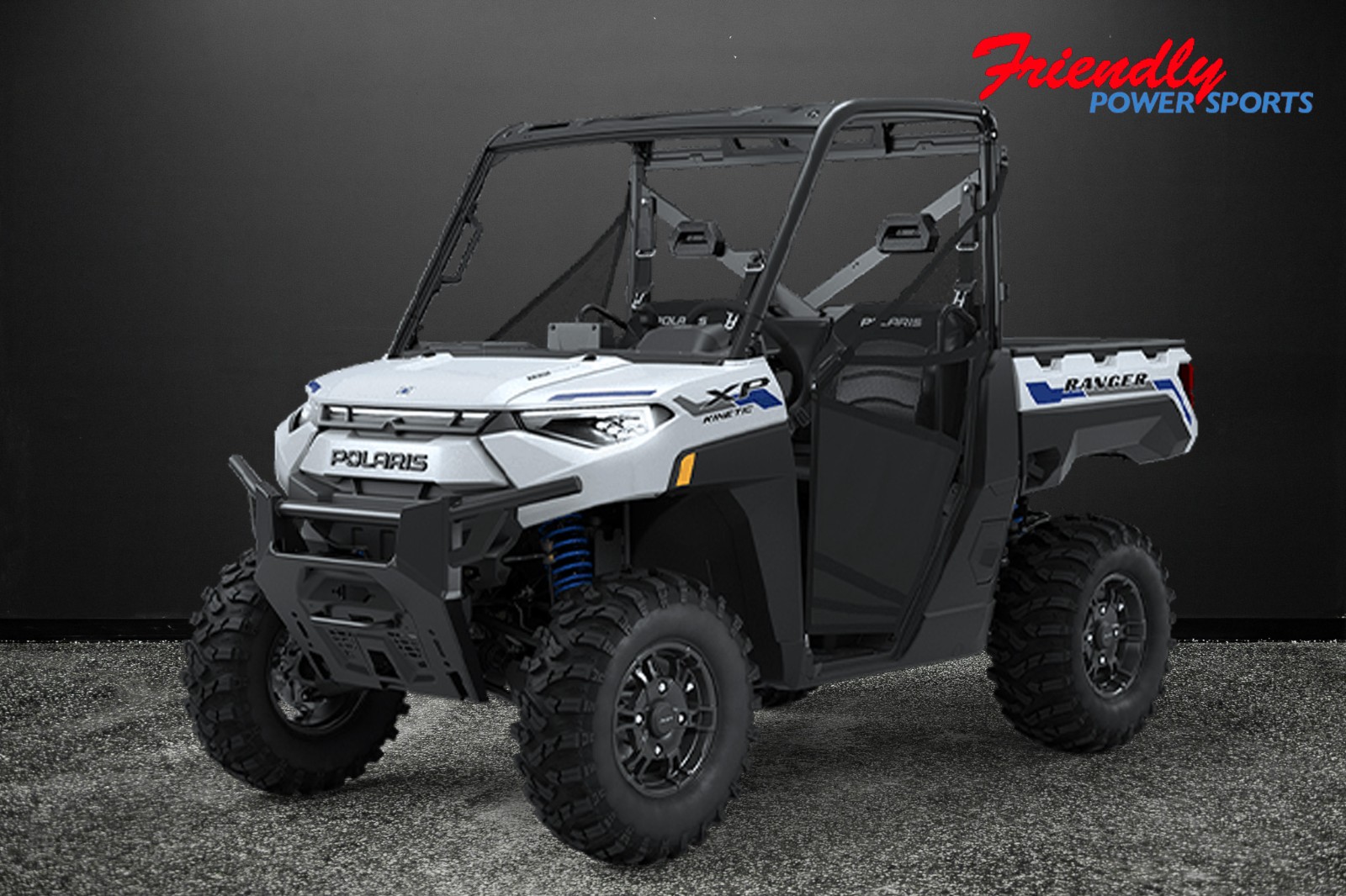 2024 POLARIS RANGER XP KINETIC PREMIUM - ICY WHITE PEARL