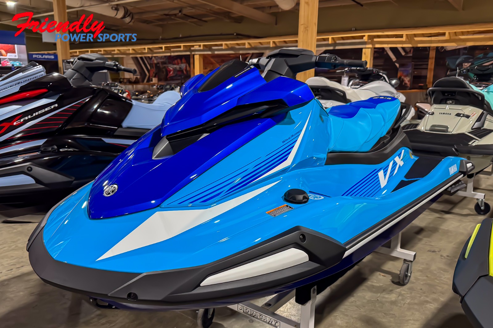 2025 YAMAHA VX DELUXE-CYAN/AZURE BLUE
