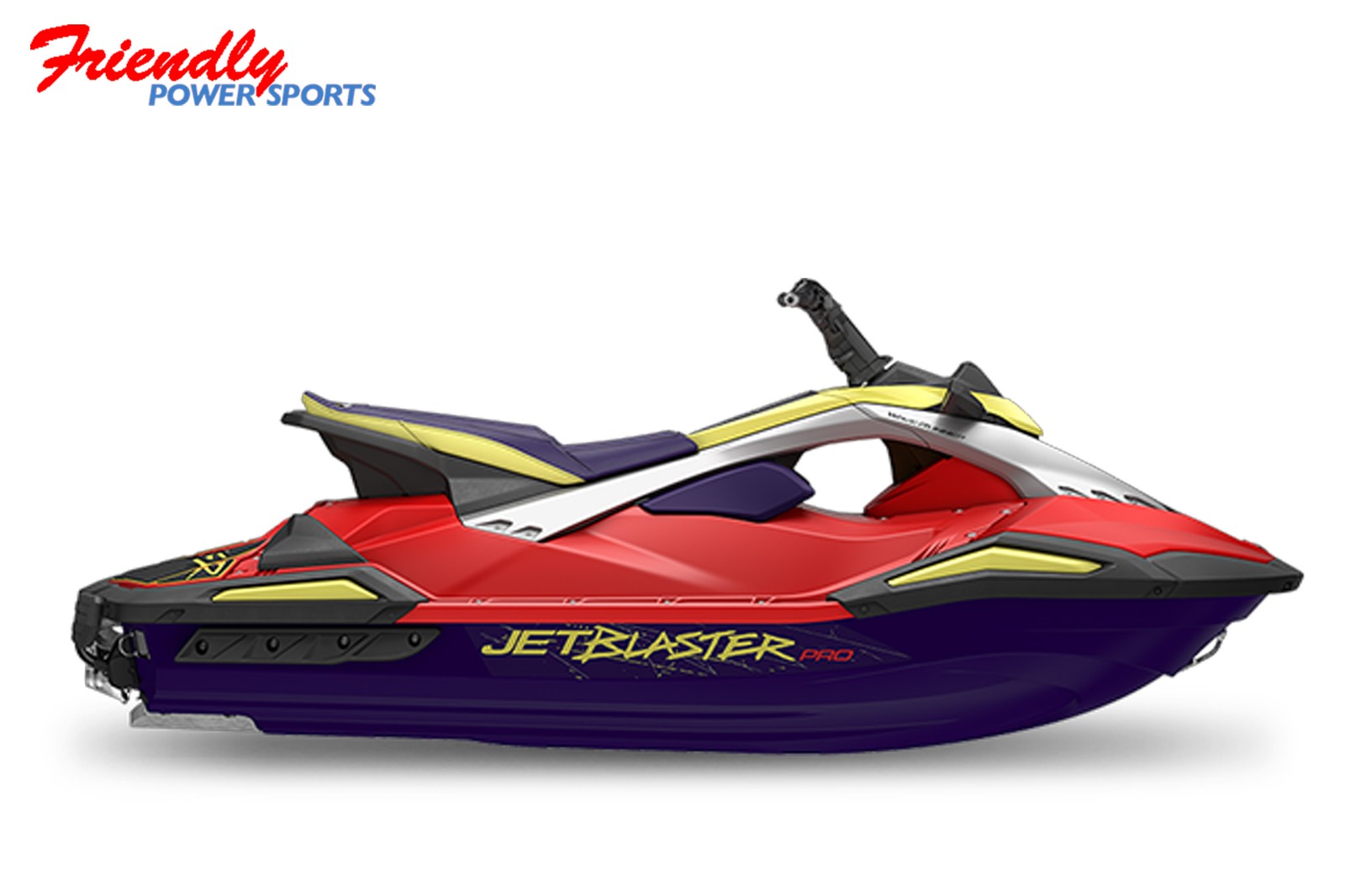 2026 YAMAHA JETBLASTER PRO (3UP) (IMPERIAL RED / NIGHTSHADE)
