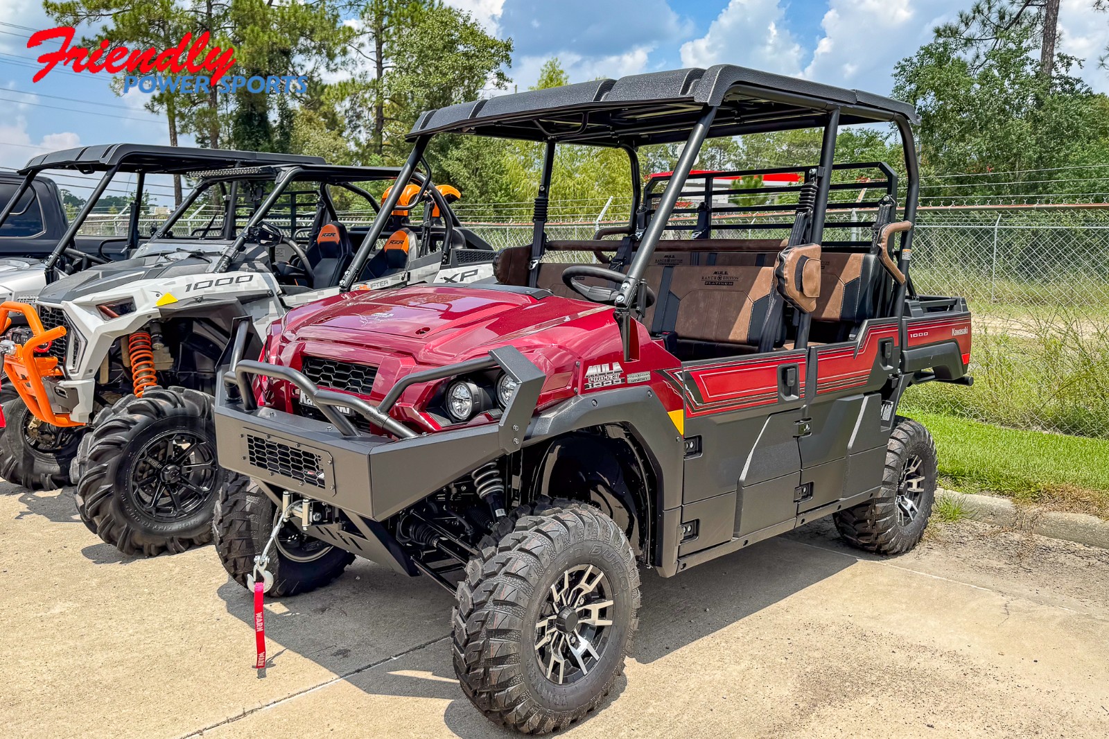 2026 KAWASAKI Mule PRO-FXT 1000 Platinum Ranch Edition