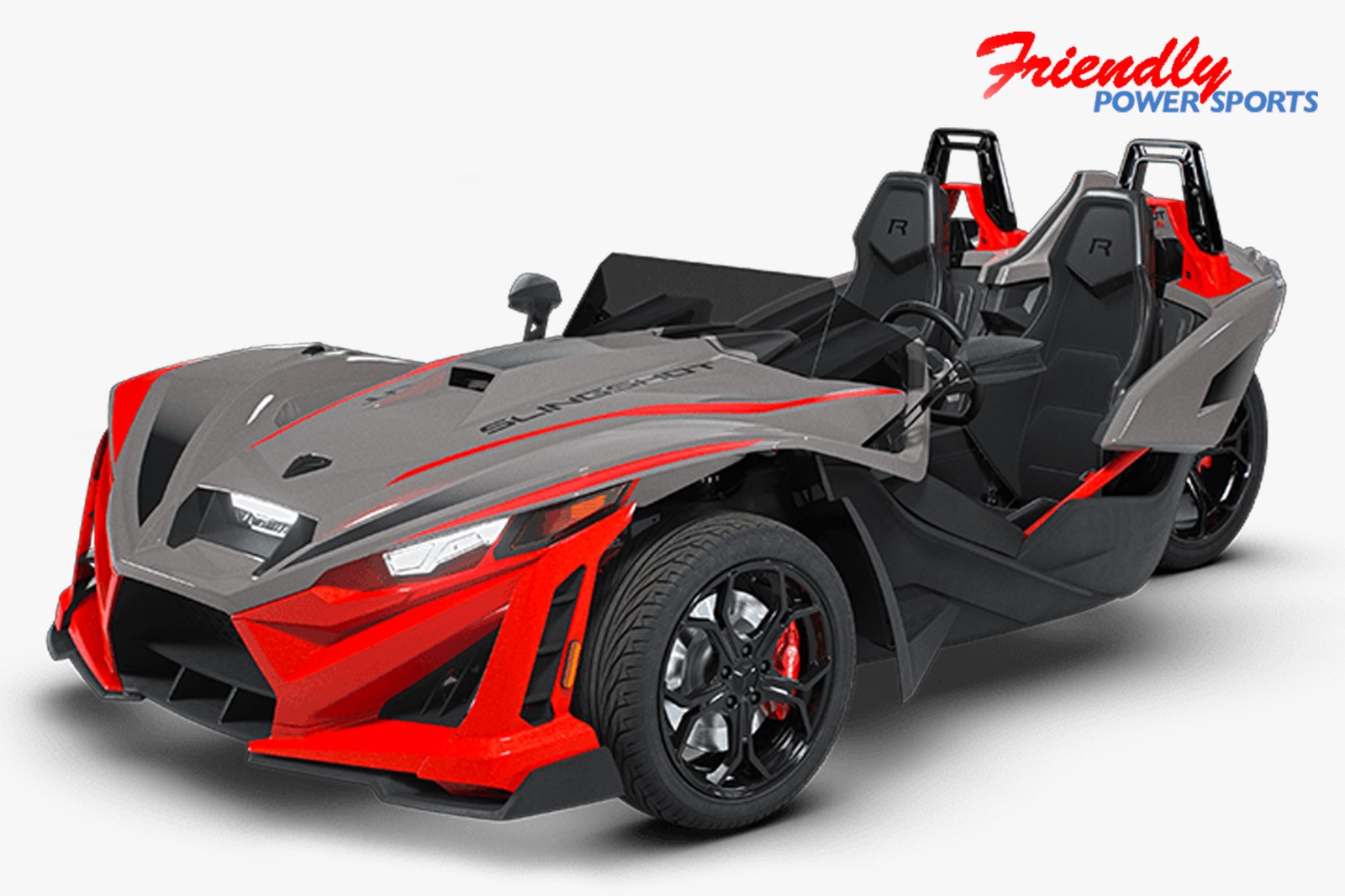 2026 SLINGSHOT R AUTODRIVE - RADIANT GRAY W INDY RED