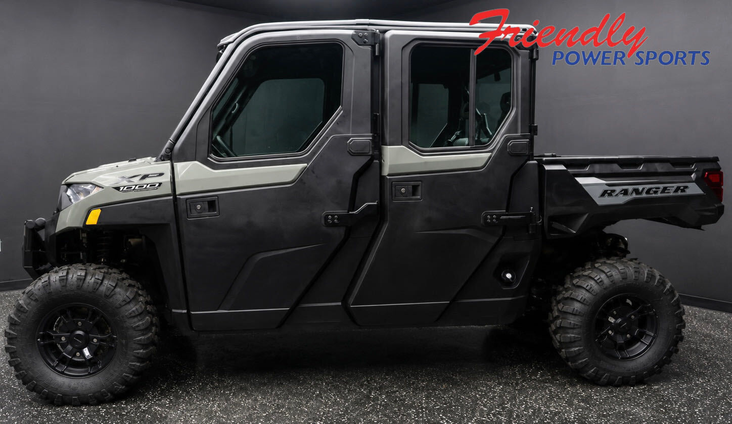 2027 POLARIS RANGER CREW XP 1000 CAB - AVALANCHE GRAY
