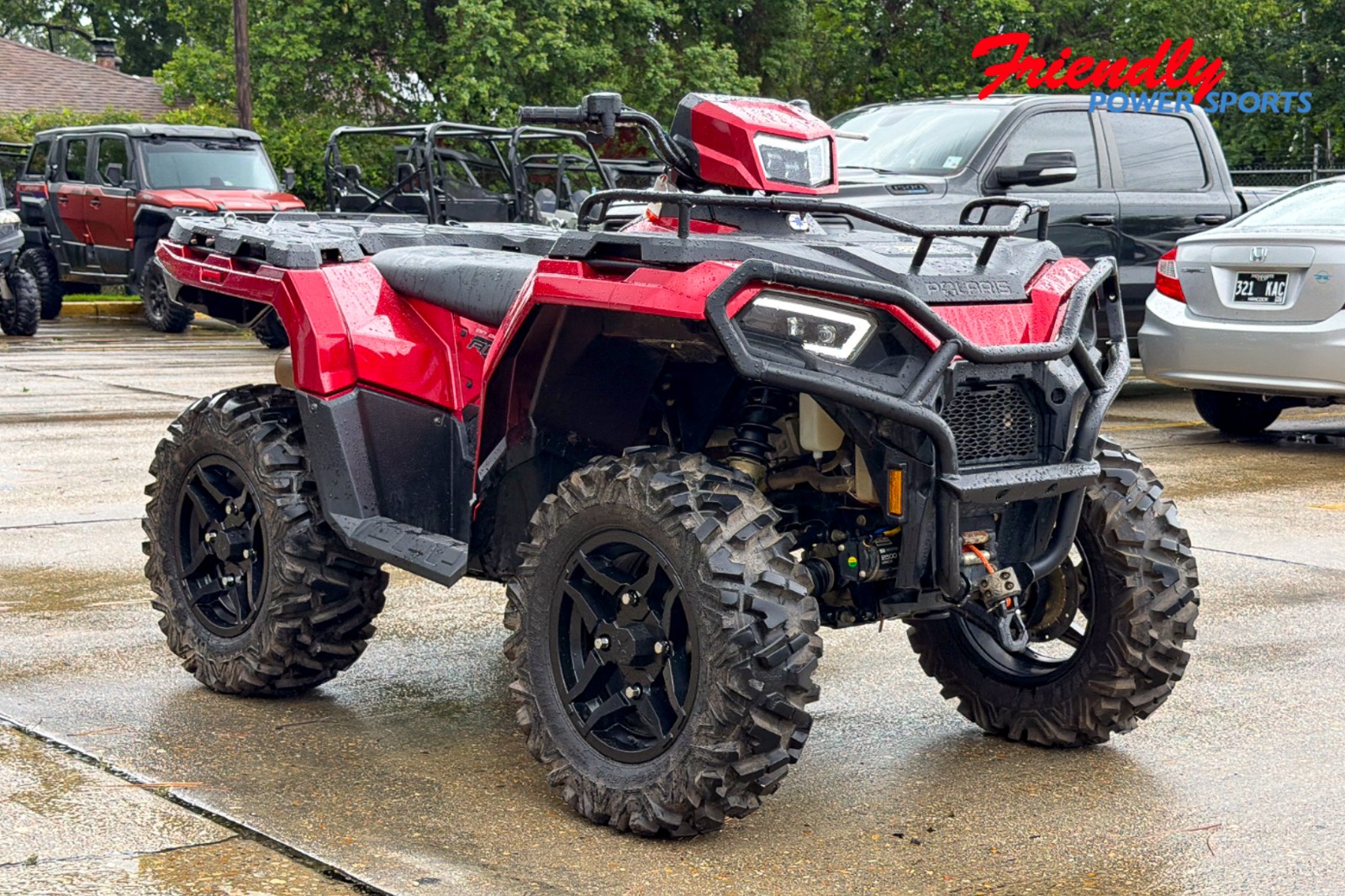 2023 POLARIS SPORTSMAN 570 TRAIL - SUNSET RED