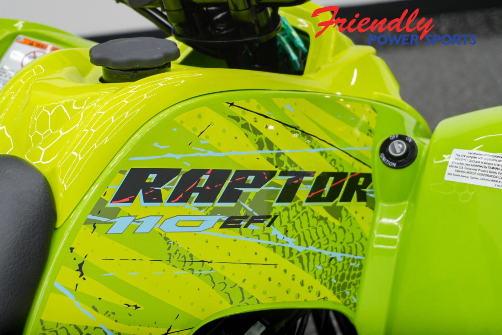 2026 YAMAHA Raptor 110