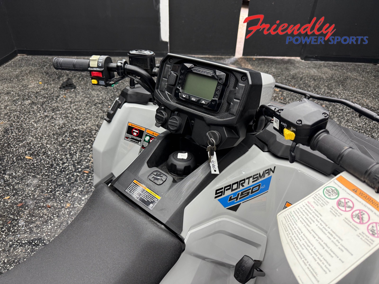 2026 POLARIS SPORTSMAN 450 H.O. EPS GHOST GRAY