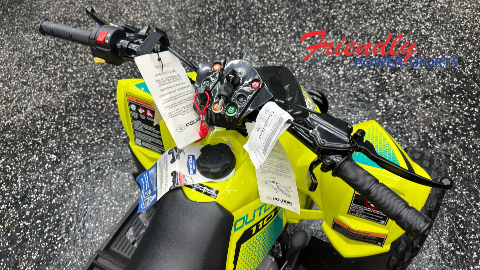 2027 POLARIS Outlaw 110 EFI - Lime Squeeze