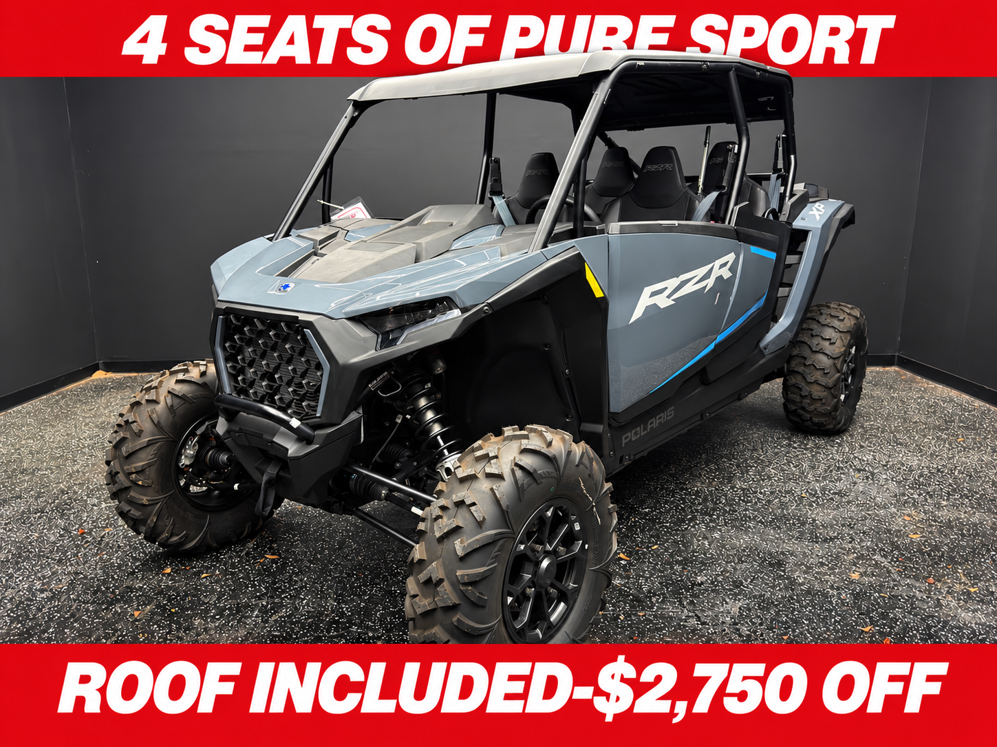 2026 POLARIS RZR XP 4 1000 SPORT STEALTH GRAY Sport