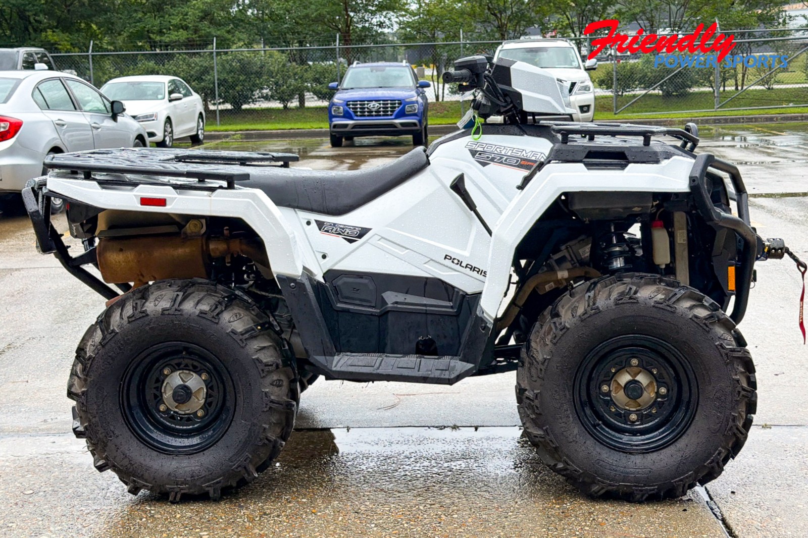 2023 POLARIS SPORTSMAN 570 UTILITY HD - WHITE LIGHTNING