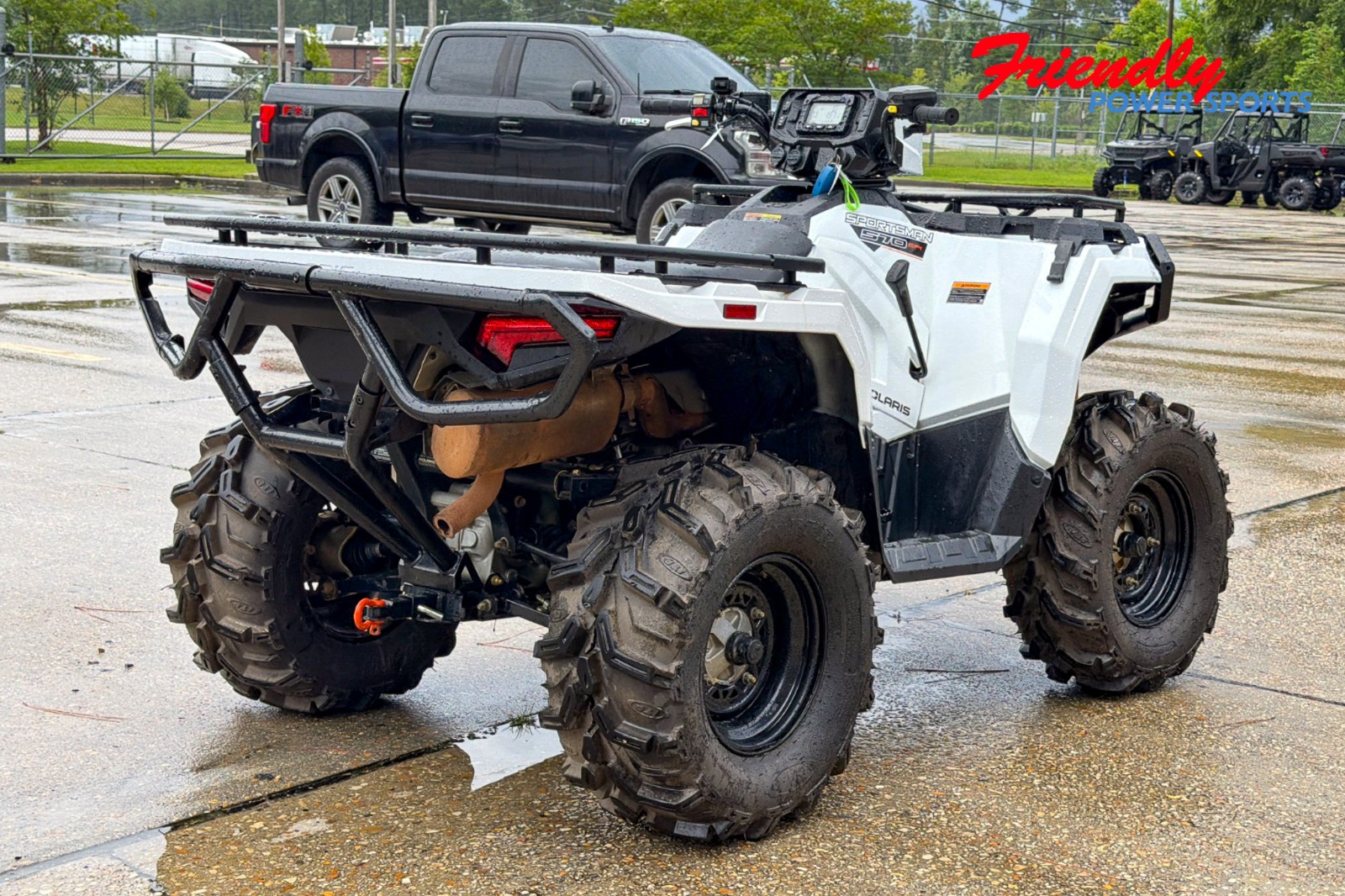 2023 POLARIS SPORTSMAN 570 UTILITY HD - WHITE LIGHTNING