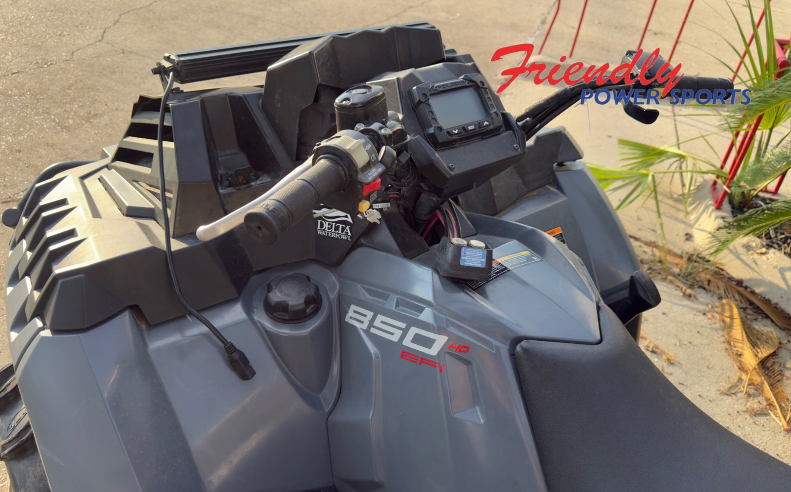2022 POLARIS SPORTSMAN 850 HIGH LIFTER - GHOST GRAY
