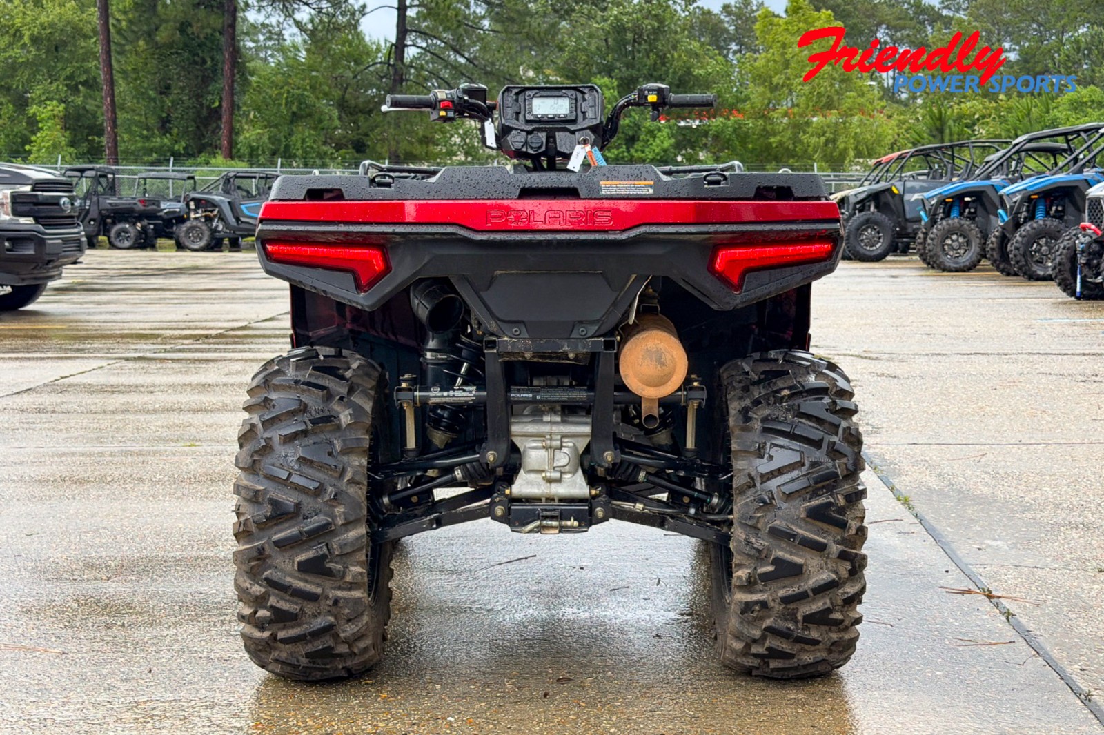 2023 POLARIS SPORTSMAN 570 TRAIL - SUNSET RED