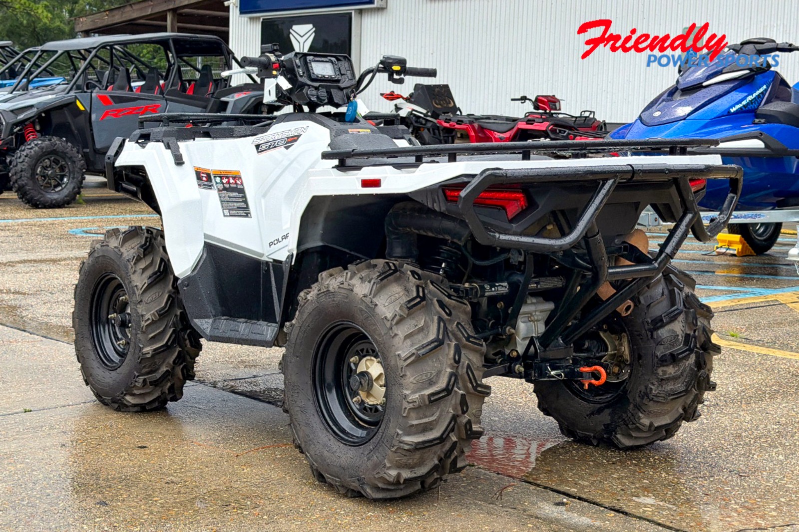 2023 POLARIS SPORTSMAN 570 UTILITY HD - WHITE LIGHTNING