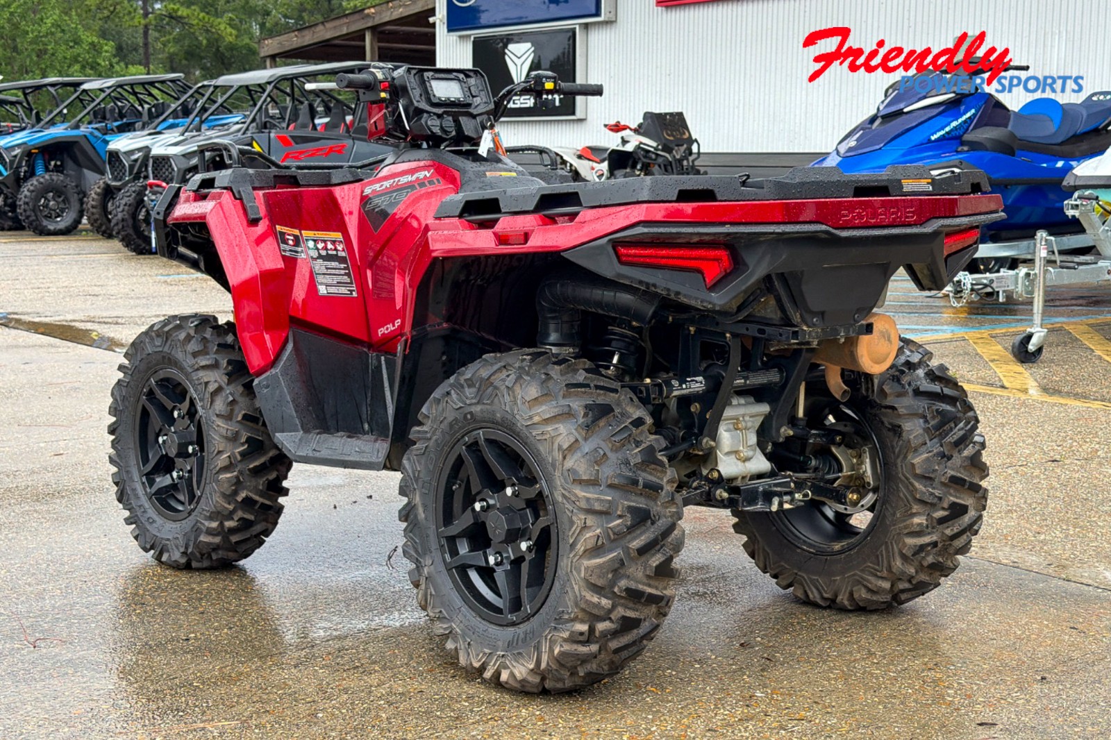 2023 POLARIS SPORTSMAN 570 TRAIL - SUNSET RED