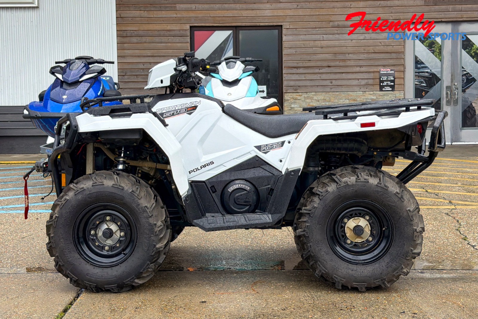 2023 POLARIS SPORTSMAN 570 UTILITY HD - WHITE LIGHTNING