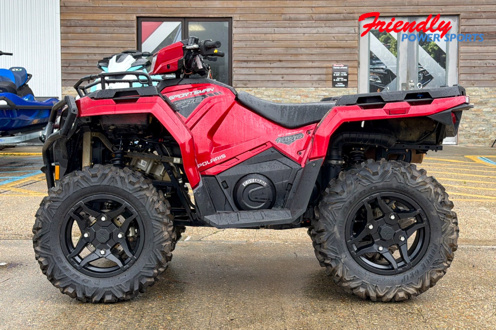 2023 POLARIS SPORTSMAN 570 TRAIL - SUNSET RED