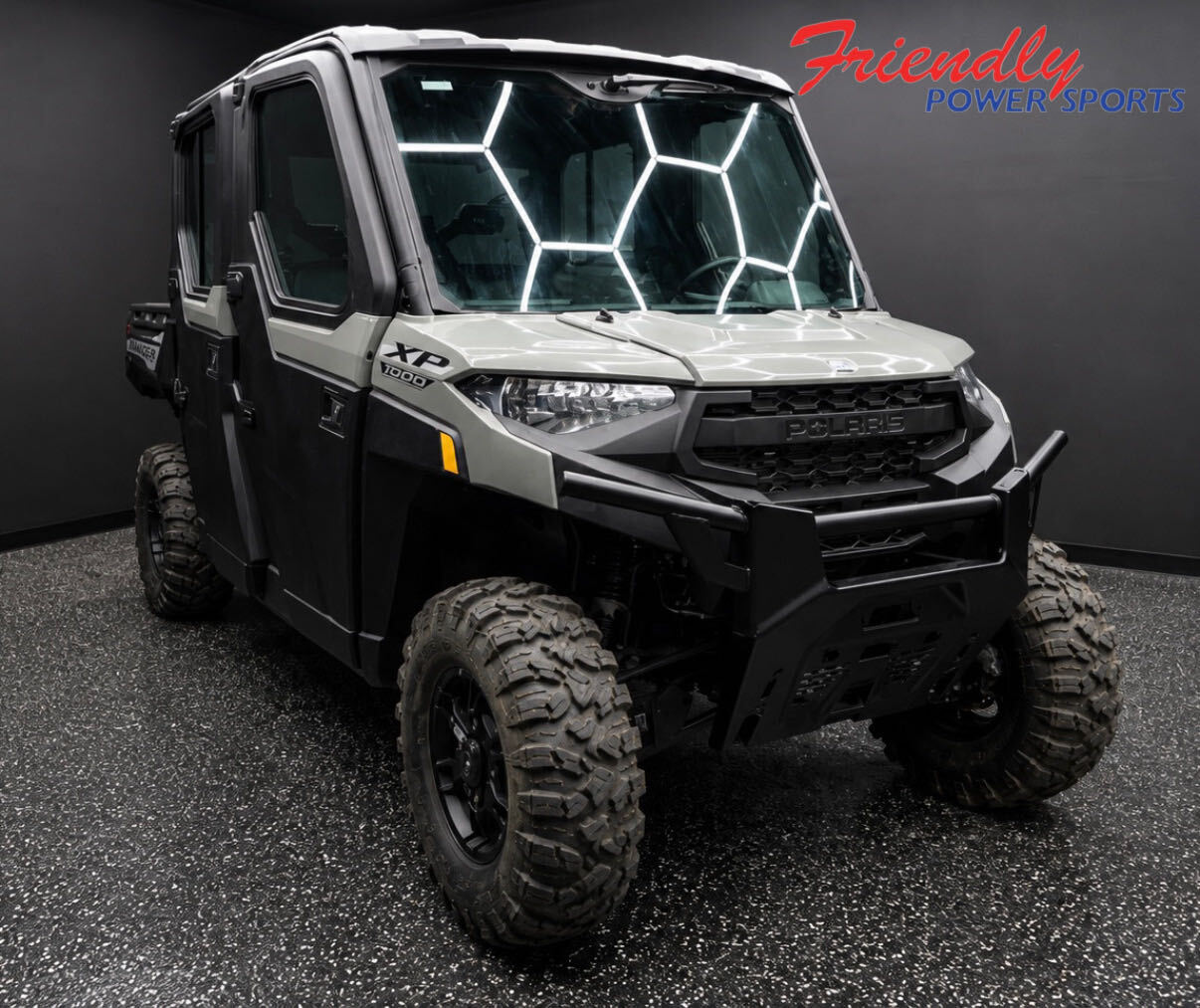 2027 POLARIS RANGER CREW XP 1000 CAB - AVALANCHE GRAY