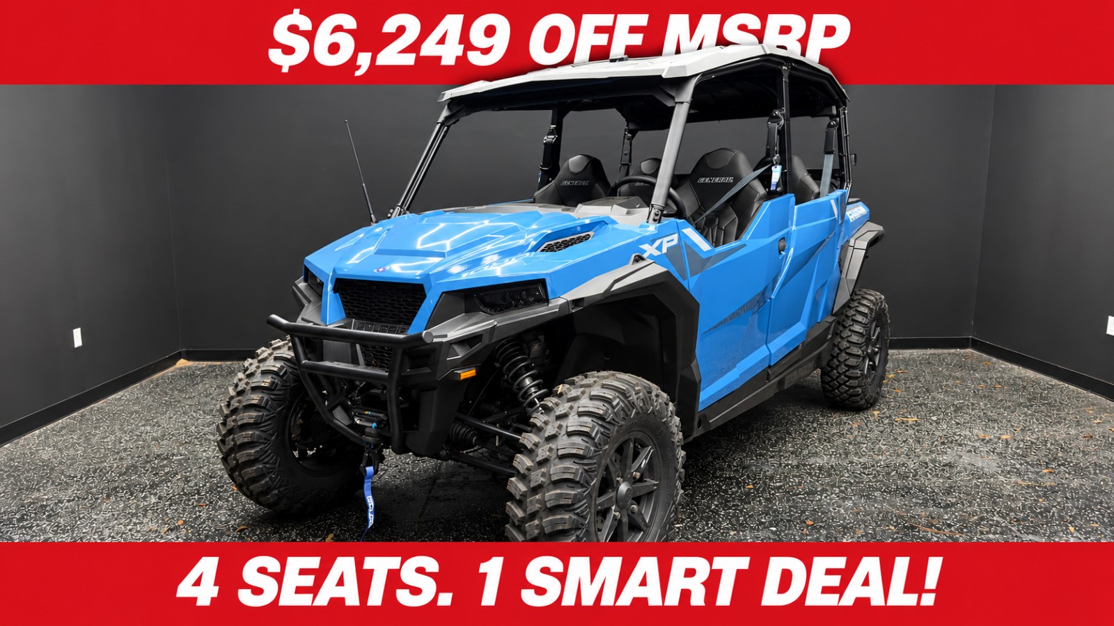2026 POLARIS GENERAL XP 4 1000 ULTIMATE EARTH BLUE Ultimate