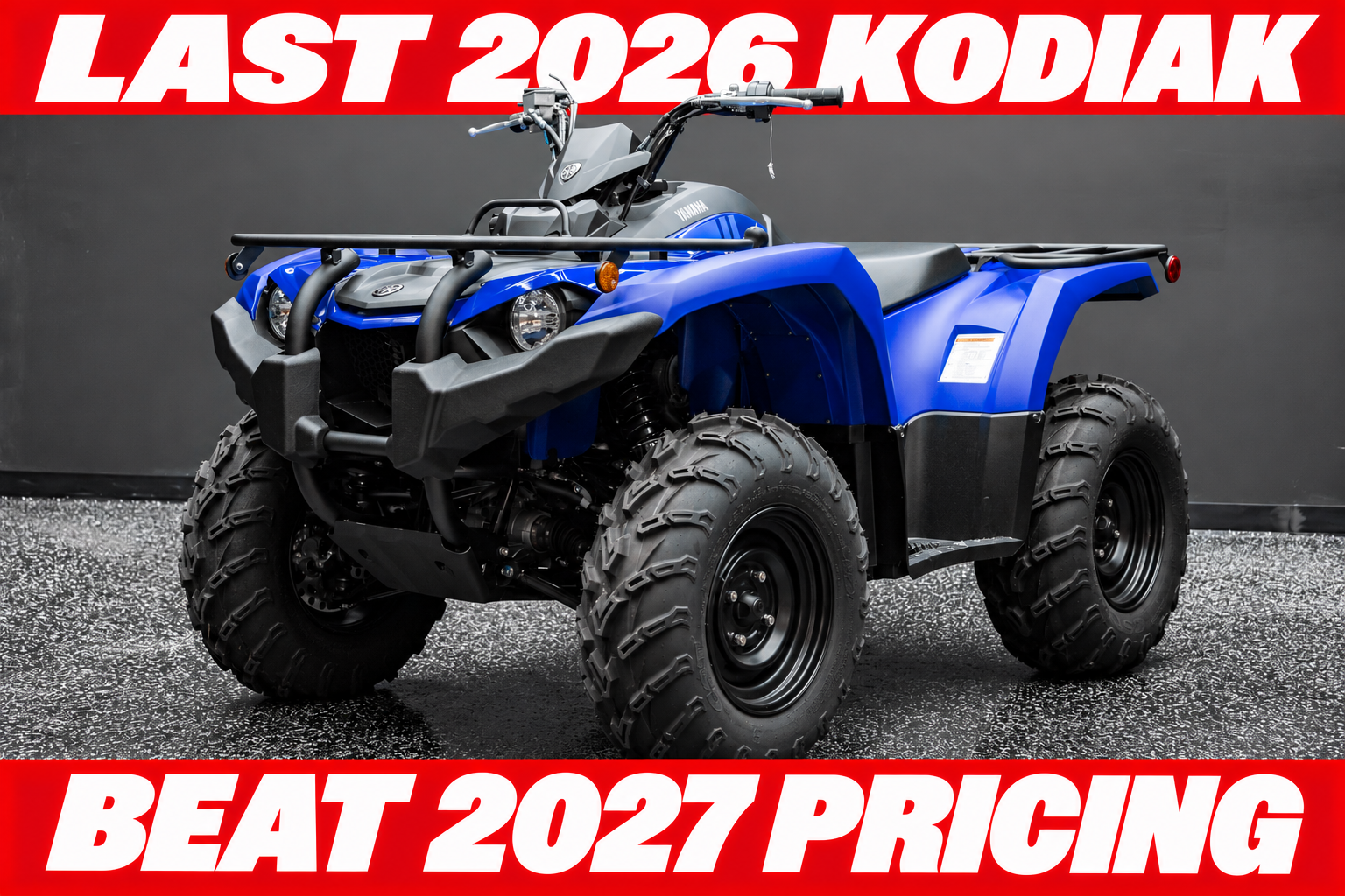 2026 YAMAHA Kodiak 450