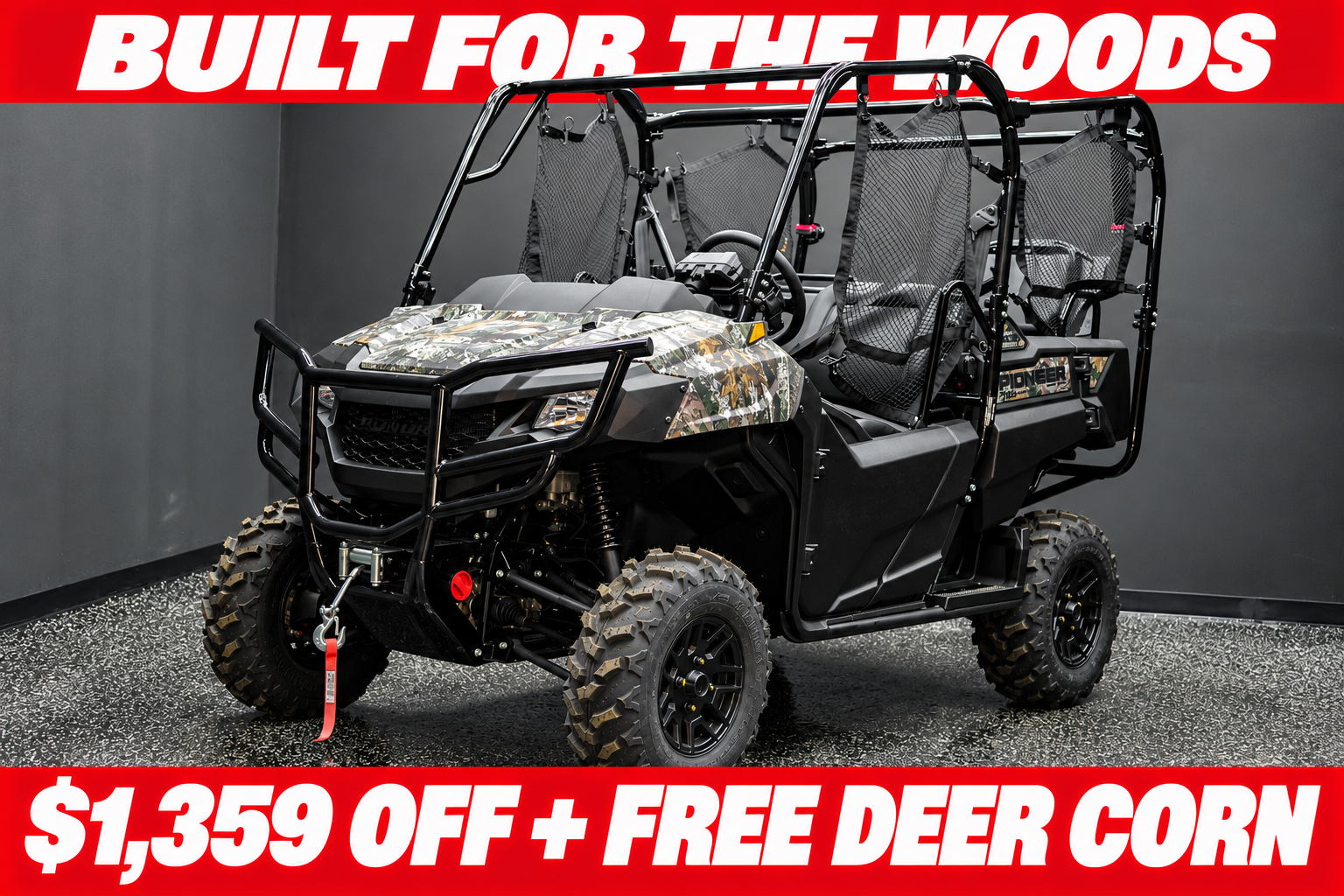 2026 HONDA Pioneer 700-4 Forest