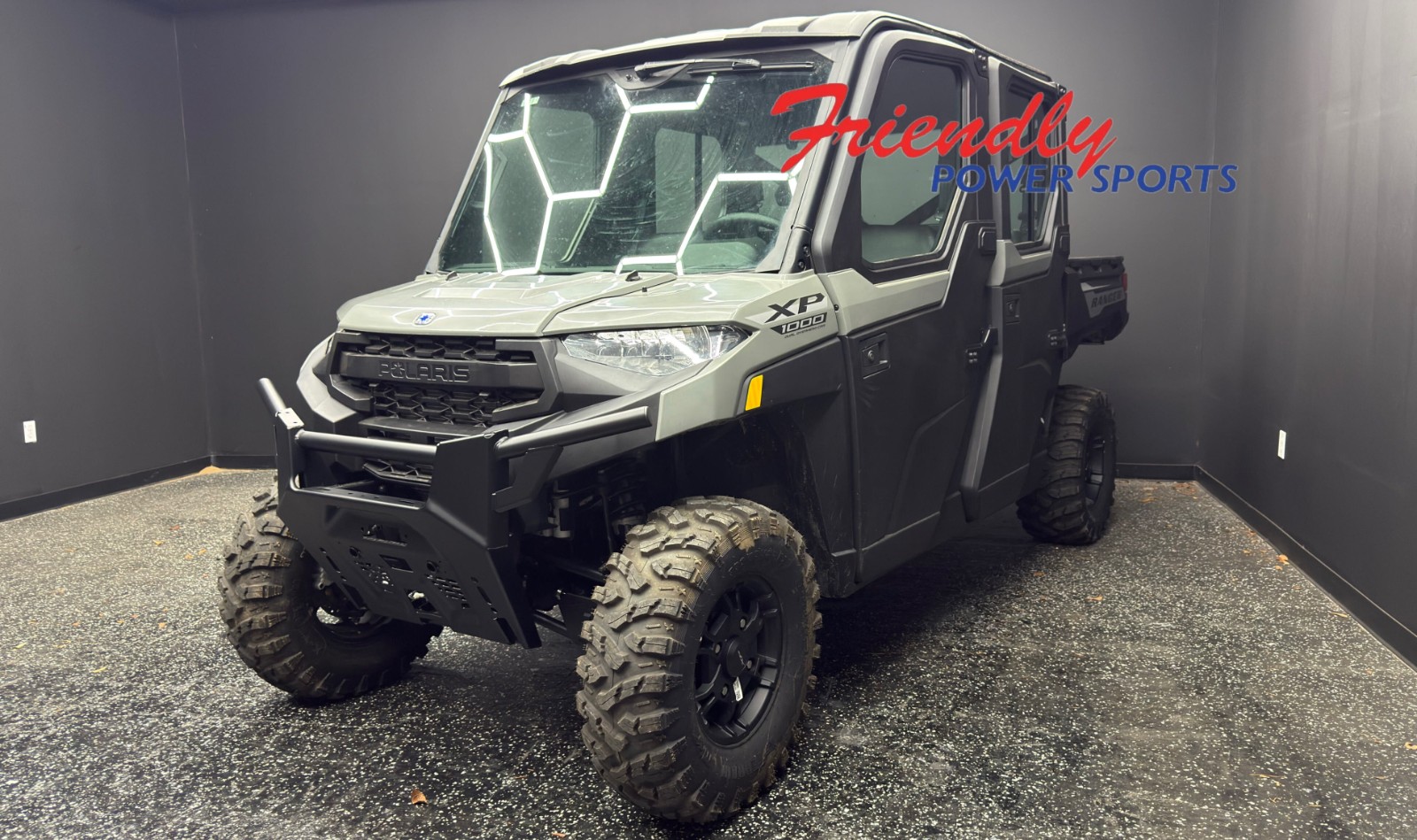 2027 POLARIS RANGER CREW XP 1000 CAB - AVALANCHE GRAY