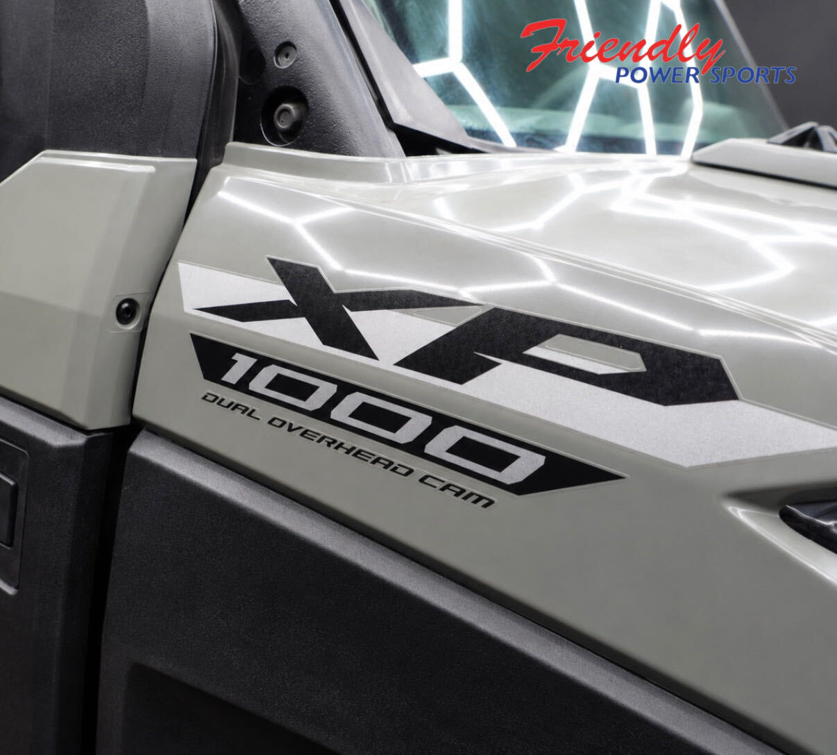 2027 POLARIS RANGER CREW XP 1000 CAB - AVALANCHE GRAY